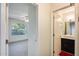 Guest bathroom with modern vanity and red carpet at 14300 W Bell Rd # 35, Surprise, AZ 85374