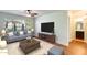 Comfortable living room with hardwood floors and ample natural light at 14300 W Bell Rd # 35, Surprise, AZ 85374