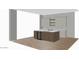 Modern kitchen with island and hardwood floors at 9130 N Hummingbird Trl, Fountain Hills, AZ 85268