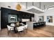 Modern kitchen with a large island, dining area and high-end appliances at 6201 E Calle Redonda --, Scottsdale, AZ 85251