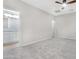 Bedroom with gray carpet and access to bathroom at 32029 N 20Th Ln, Phoenix, AZ 85085