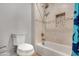 Bathroom with shower/tub combo and toilet at 32029 N 20Th Ln, Phoenix, AZ 85085
