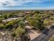 Aerial view of luxury homes in a gated community at 23036 N Via Ventosa Dr, Scottsdale, AZ 85255
