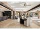 Spacious covered patio with outdoor dining and kitchen, providing an entertainer's dream at 23036 N Via Ventosa Dr, Scottsdale, AZ 85255