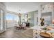 Elegant dining room with modern decor and natural light at 19974 E El Nido Ln, Litchfield Park, AZ 85340