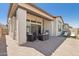 Spacious patio with seating area and access to the house at 38500 N School House Rd # 5, Cave Creek, AZ 85331