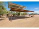 Covered structure for parking and storage at 1525 W Maddock Rd, Phoenix, AZ 85086