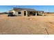 House exterior with covered patio and large backyard at 1527 E Germann Rd, San Tan Valley, AZ 85140