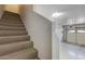 Attached garage with staircase and ample storage at 11500 E Cochise Dr # 2090, Scottsdale, AZ 85259