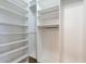 Large closet with shelving and hanging rod at 11500 E Cochise Dr # 2090, Scottsdale, AZ 85259