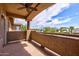 Private balcony offering scenic neighborhood views at 11500 E Cochise Dr # 2090, Scottsdale, AZ 85259
