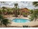 Relaxing community spa surrounded by lush landscaping at 11500 E Cochise Dr # 2090, Scottsdale, AZ 85259