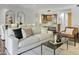 Open concept living space with modern decor at 7175 E Camelback Rd # 202, Scottsdale, AZ 85251