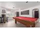 Game room with pool table and bar area at 794 E Christopher St, San Tan Valley, AZ 85140