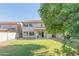 Spacious backyard with a large grassy area and trees at 794 E Christopher St, San Tan Valley, AZ 85140