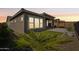 Backyard with artificial turf, pergola, and mountain views at 13190 W Horsetail Trl, Peoria, AZ 85383