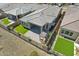 Backyard with artificial turf and a pergola at 13190 W Horsetail Trl, Peoria, AZ 85383