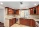 Well-equipped kitchen featuring granite counters and ample cabinetry at 1360 E Brown Rd # 25, Mesa, AZ 85203