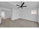 Bright bedroom with carpet flooring and double door closet at 16022 S 11Th Pl, Phoenix, AZ 85048