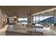 Modern kitchen with large windows offering mountain views and a spacious island at 7150 N 40Th St # 11, Paradise Valley, AZ 85253