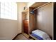 Bright walk-in closet with dresser and hanging space at 8876 S Santa Elizabeth Dr, Goodyear, AZ 85338