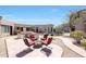 Outdoor kitchen and seating area, ideal for al fresco dining at 8876 S Santa Elizabeth Dr, Goodyear, AZ 85338