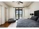 Serene bedroom with a king-size bed and stunning views at 24546 N 91St St, Scottsdale, AZ 85255