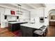 Spacious kitchen with two islands and white cabinetry at 24546 N 91St St, Scottsdale, AZ 85255