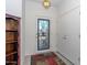 Entryway with stained glass door and tiled floor at 15574 W Vista Grande Ln, Surprise, AZ 85374