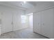 Small dining area with white walls, wood-look flooring, and built-in storage at 1331 E Pierson St, Phoenix, AZ 85014
