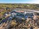 Aerial view of a luxury home under construction with a large pool area at 40575 N 109Th Pl, Scottsdale, AZ 85262