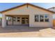New construction home with covered patio and spacious backyard at 21354 E Sparrow Dr, Queen Creek, AZ 85142