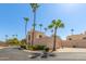 Two-story stucco home with attached garage and desert landscaping at 1301 W Coral Reef Dr, Gilbert, AZ 85233
