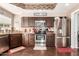 Updated kitchen with granite countertops and stainless steel appliances at 1301 W Coral Reef Dr, Gilbert, AZ 85233