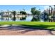 Stunning waterfront property with canal views and lush landscaping at 1301 W Coral Reef Dr, Gilbert, AZ 85233