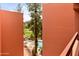 Partial view of the community pool and surrounding landscape from balcony at 4303 E Cactus Rd # 441, Phoenix, AZ 85032