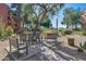 Relaxing courtyard with seating and desert landscaping at 4303 E Cactus Rd # 441, Phoenix, AZ 85032