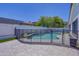 Relaxing kidney shaped pool with waterfall feature at 35925 N 30Th Dr, Phoenix, AZ 85086