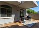 Private patio with built-in grill and ample space for outdoor entertaining at 2150 W Alameda Rd # 1273, Phoenix, AZ 85085