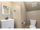 Clean bathroom with white vanity and tile floors at 2150 W Alameda Rd # 1273, Phoenix, AZ 85085