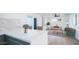 Modern kitchen features white quartz countertops and dark gray cabinetry at 1642 W Capri Ave, Mesa, AZ 85202