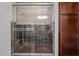 Large walk-in shower with tiled walls and a built-in seat at 2448 E Fiesta Dr, Casa Grande, AZ 85194