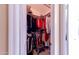 Well-organized closet with hanging rods and shelving at 11596 W Sierra Dawn Blvd # 36, Surprise, AZ 85378