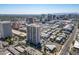 Aerial view of a high rise building in a cityscape setting at 207 W Clarendon Ave # 20B, Phoenix, AZ 85013