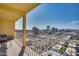 Spacious balcony with city views at 207 W Clarendon Ave # 20B, Phoenix, AZ 85013
