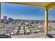 Stunning panoramic city views from a high-floor balcony at 207 W Clarendon Ave # 20B, Phoenix, AZ 85013