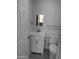 White vanity and toilet in a bathroom at 6134 S Borego Rd, Gold Canyon, AZ 85118