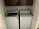Laundry closet with Samsung washer and dryer at 5132 N 31St Way # 114, Phoenix, AZ 85016