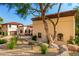 Mediterranean style home with landscaped grounds at 10721 E La Junta Rd, Scottsdale, AZ 85255