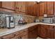 Butlers pantry with granite countertops and coffee bar at 10721 E La Junta Rd, Scottsdale, AZ 85255